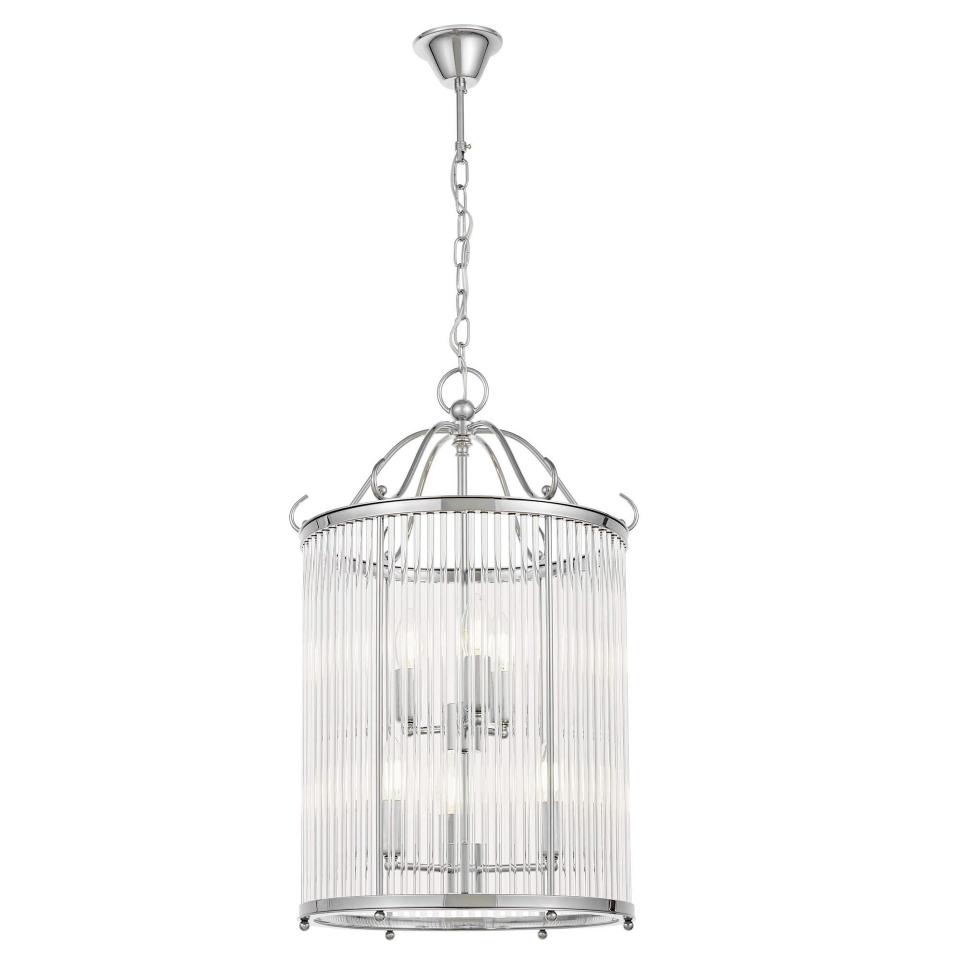 Подвесная люстра Lumina Deco Boston LDP 1235-6 CHR