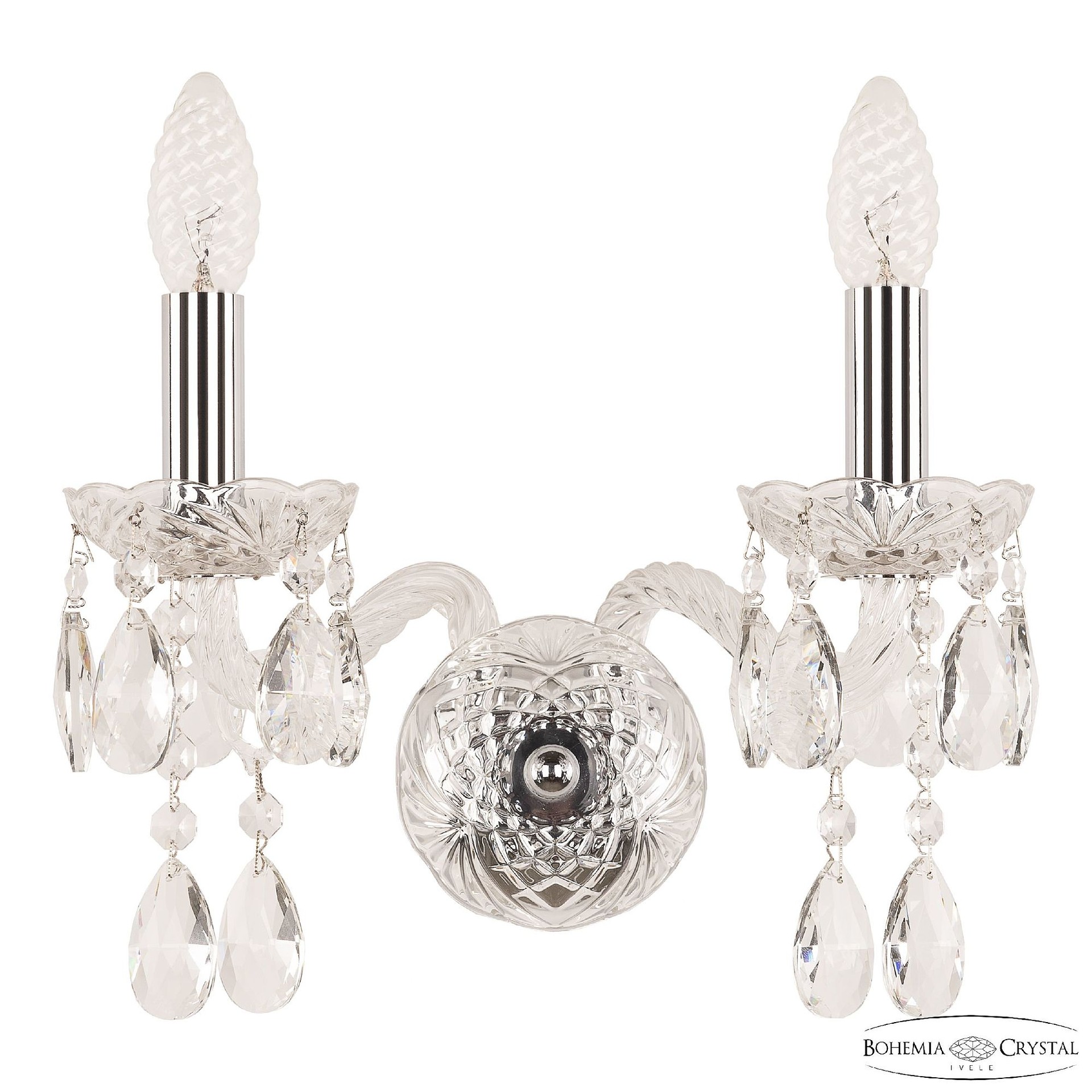 Настенное бра Bohemia 107 107B/2/141 Ni