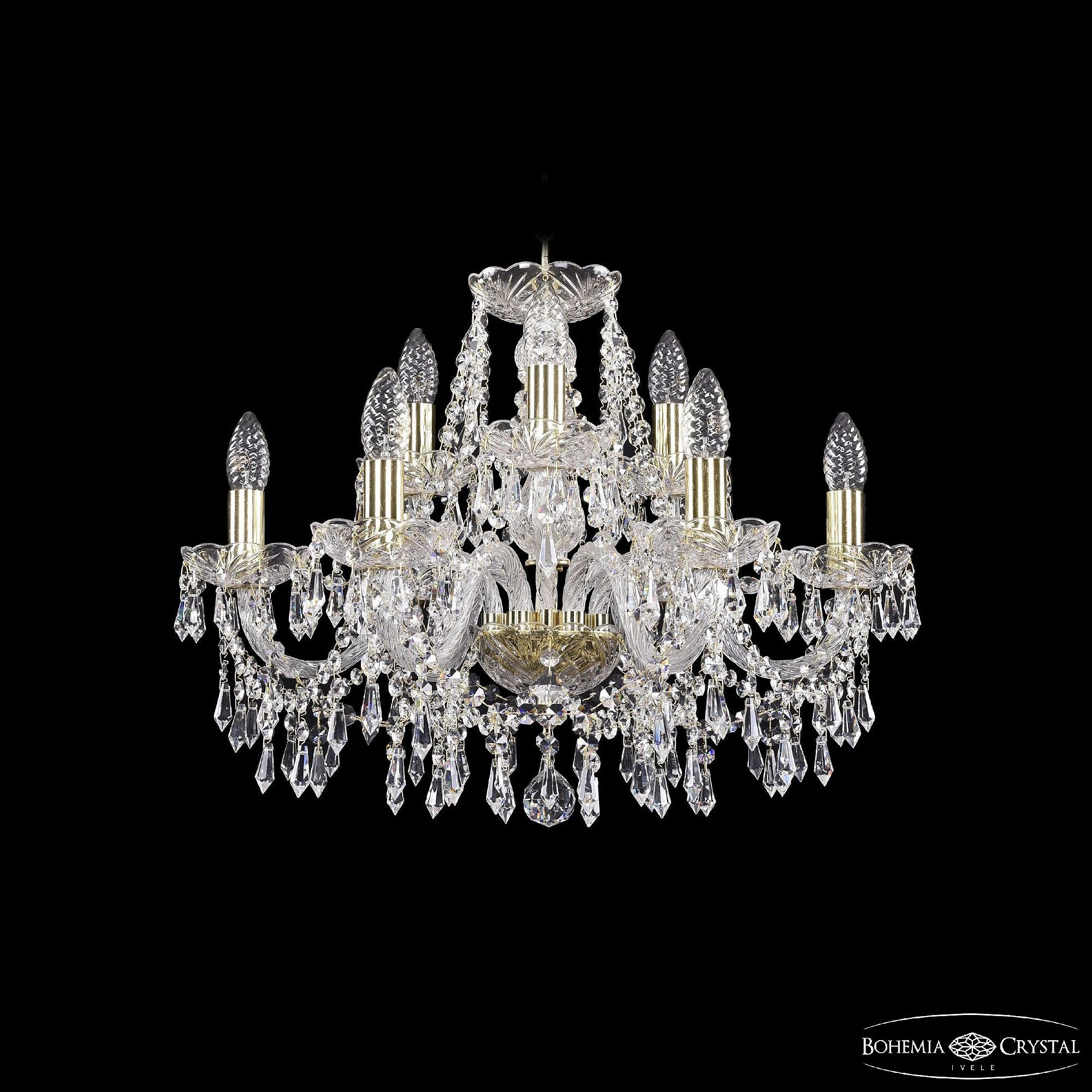 Подвесная люстра Bohemia 1403 1403/6+3/195 G