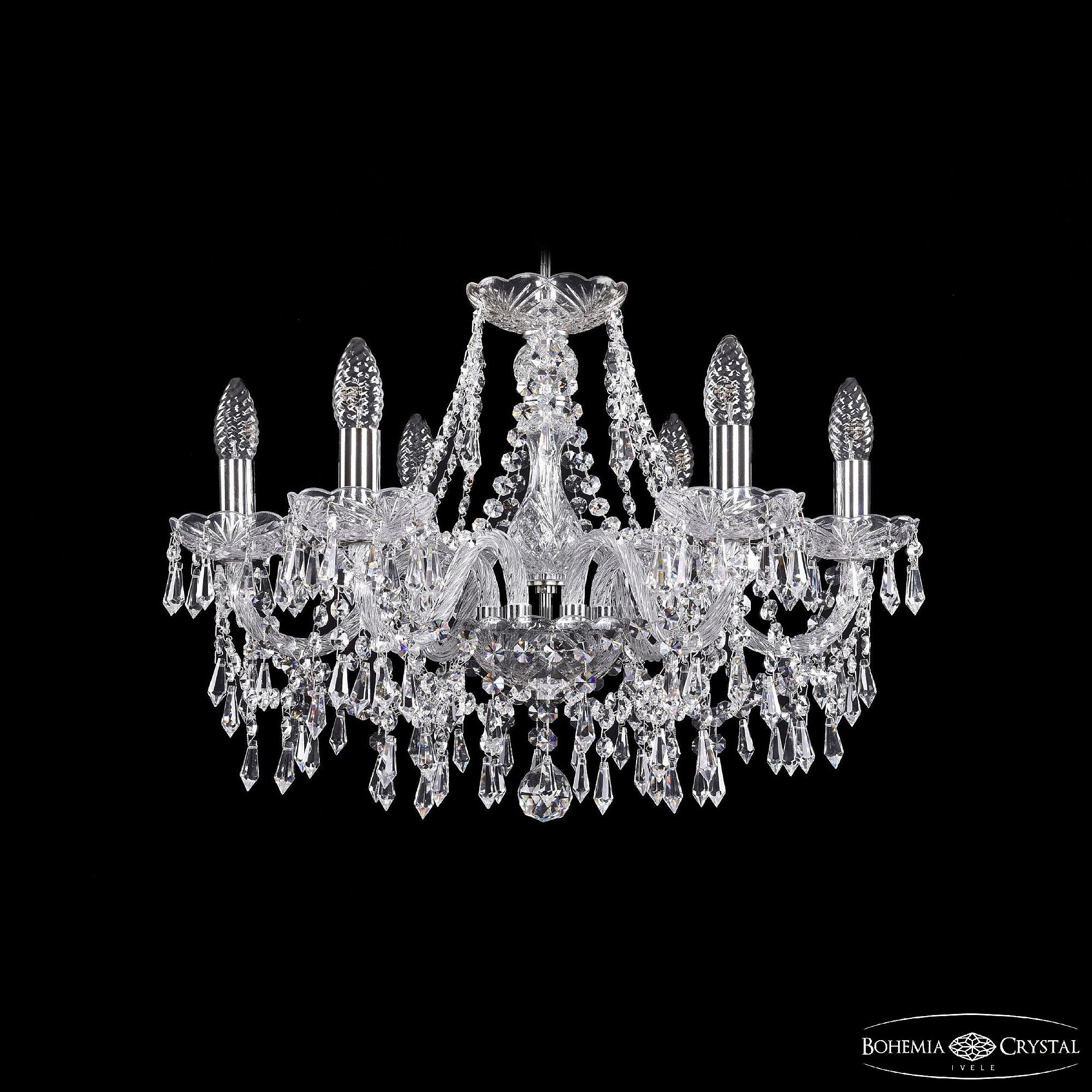 Подвесная люстра Bohemia 1403 1403/6/195 Ni