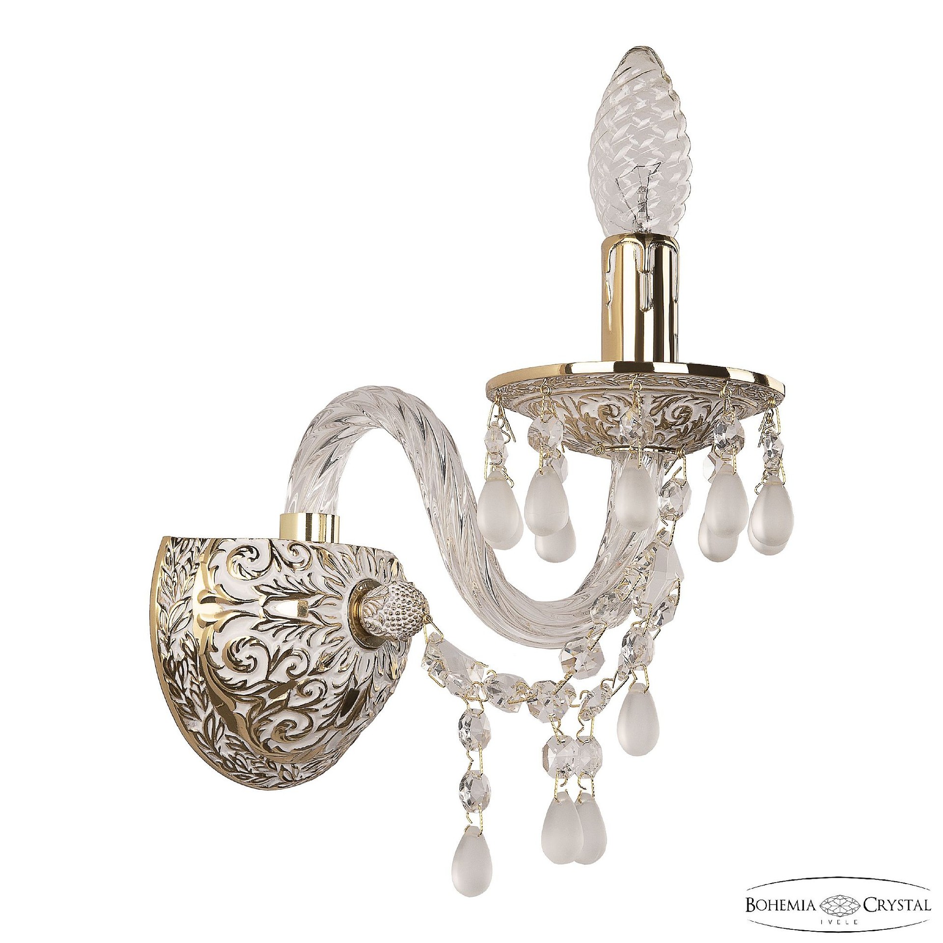 Настенное бра Bohemia 1610 16210B/1/141 GW V0300