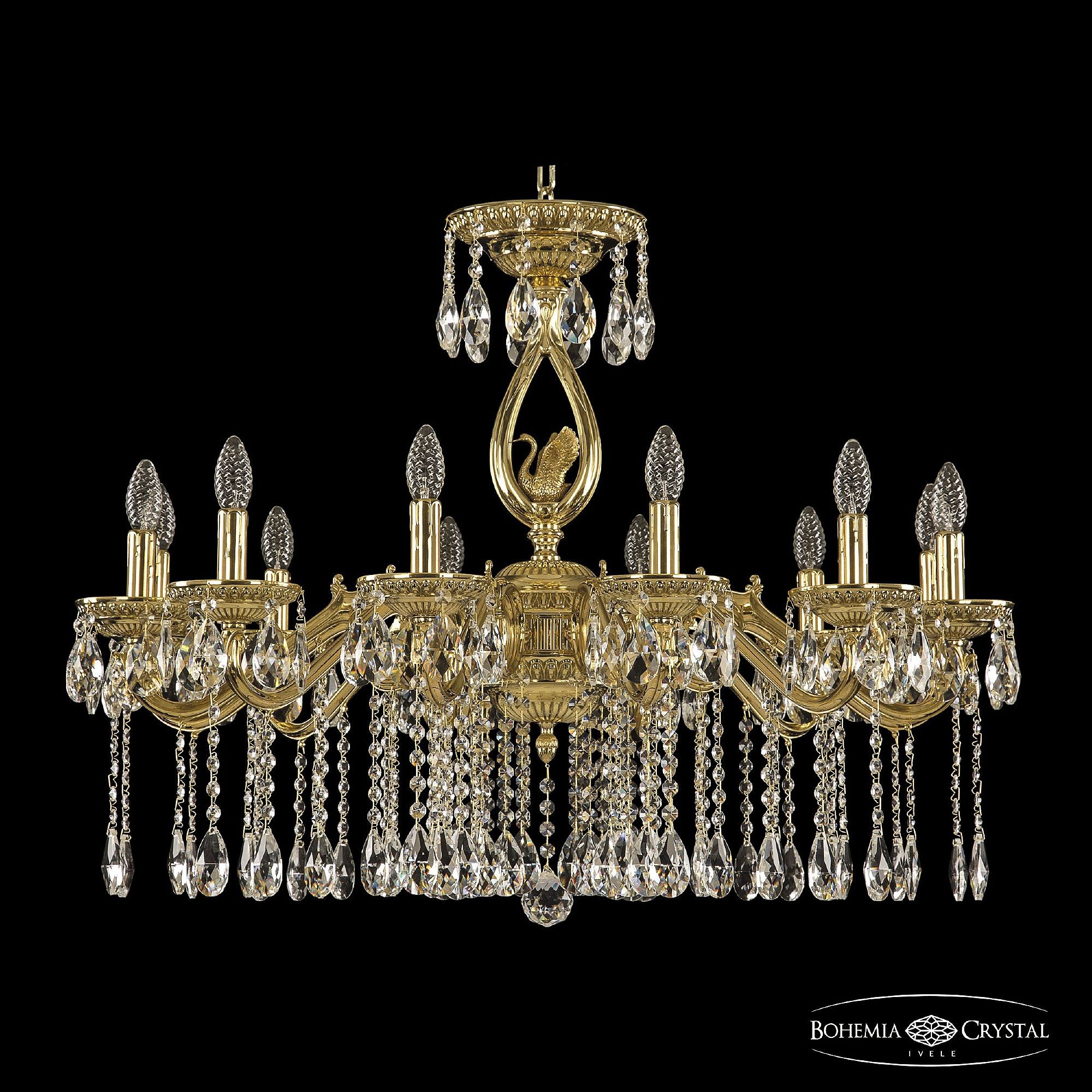 Подвесная люстра Bohemia 7502 75402/12/300 A G FS1M