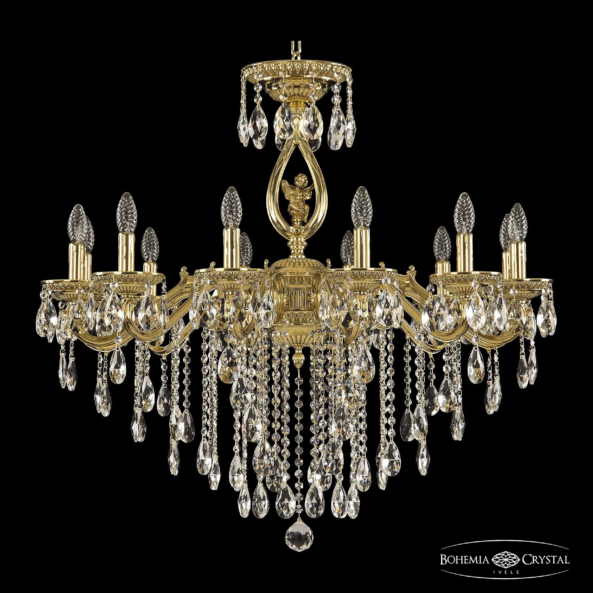 Подвесная люстра Bohemia 7502 75402/12/300 B G FA1B