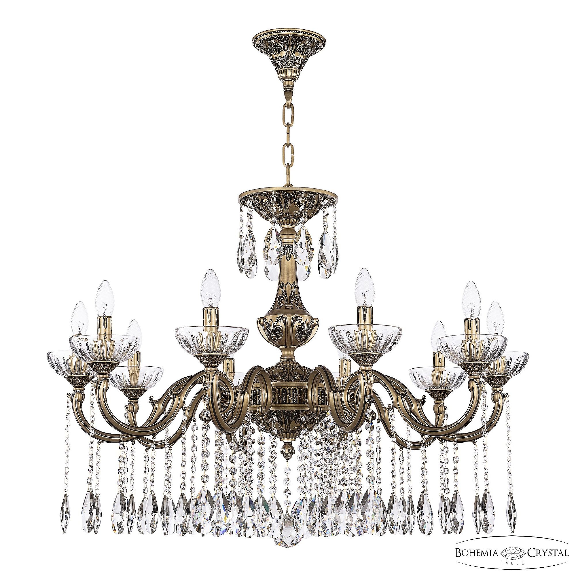Подвесная люстра Bohemia AL7801 AL78101/10/300 A AGB P Clear/M-1H