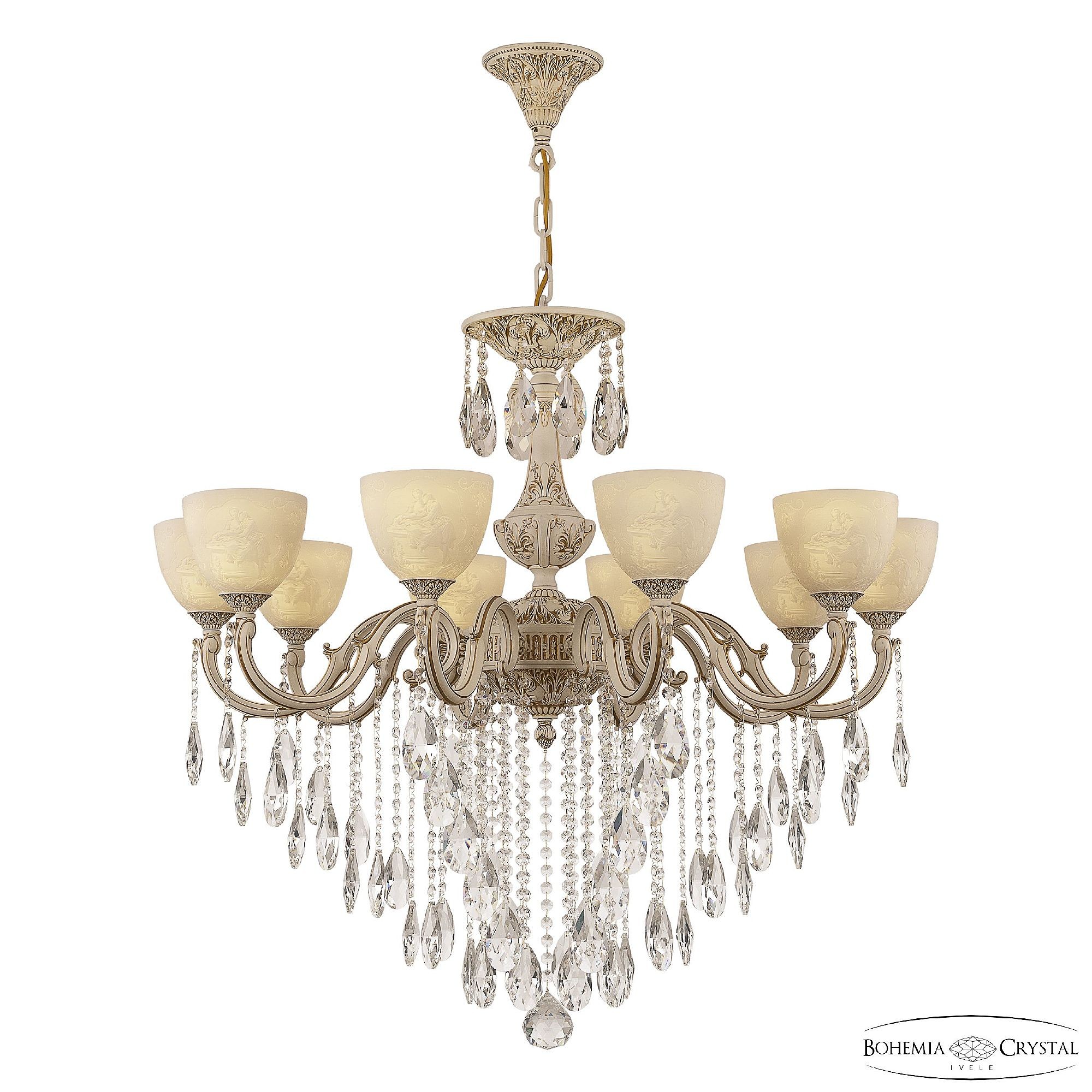 Подвесная люстра Bohemia AL7801 AL78101/10/300 B WMG P1 U Pair