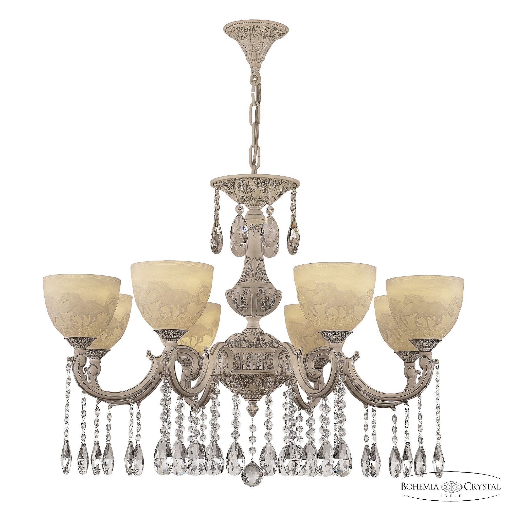 Подвесная люстра Bohemia AL7801 AL78101/8/250 A WMN P1 U Horse