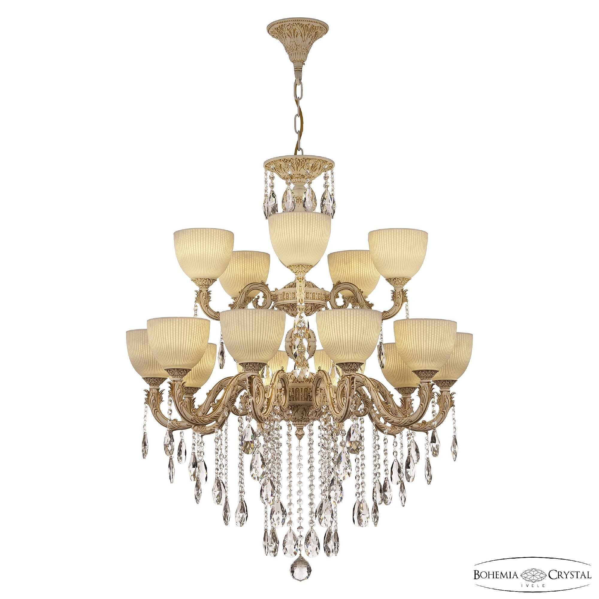 Подвесная люстра Bohemia AL7901 AL79101/10+5/250/2D B WMG P1 U Line