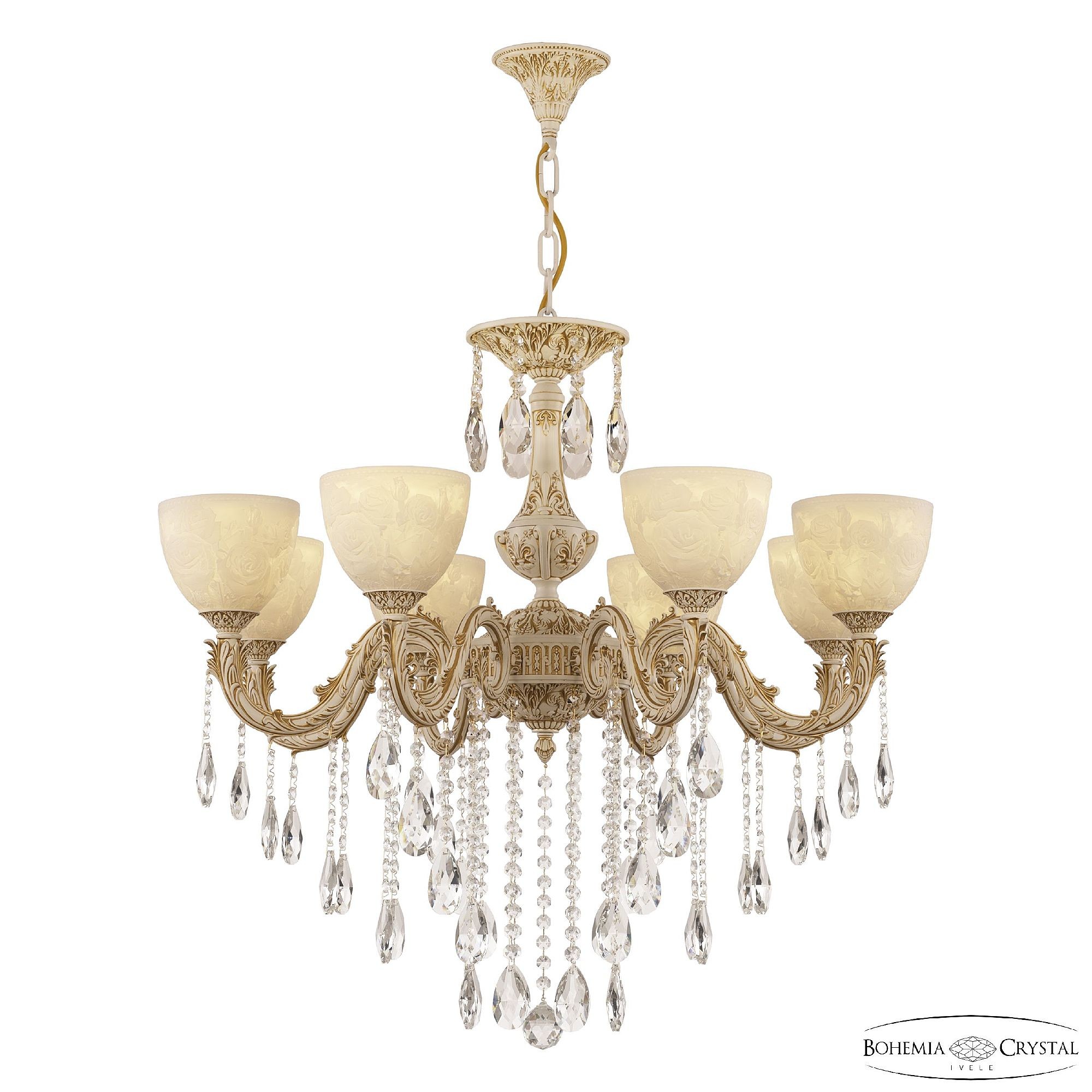Подвесная люстра Bohemia AL7901 AL79101/8/250 B WMG P1 U Rose