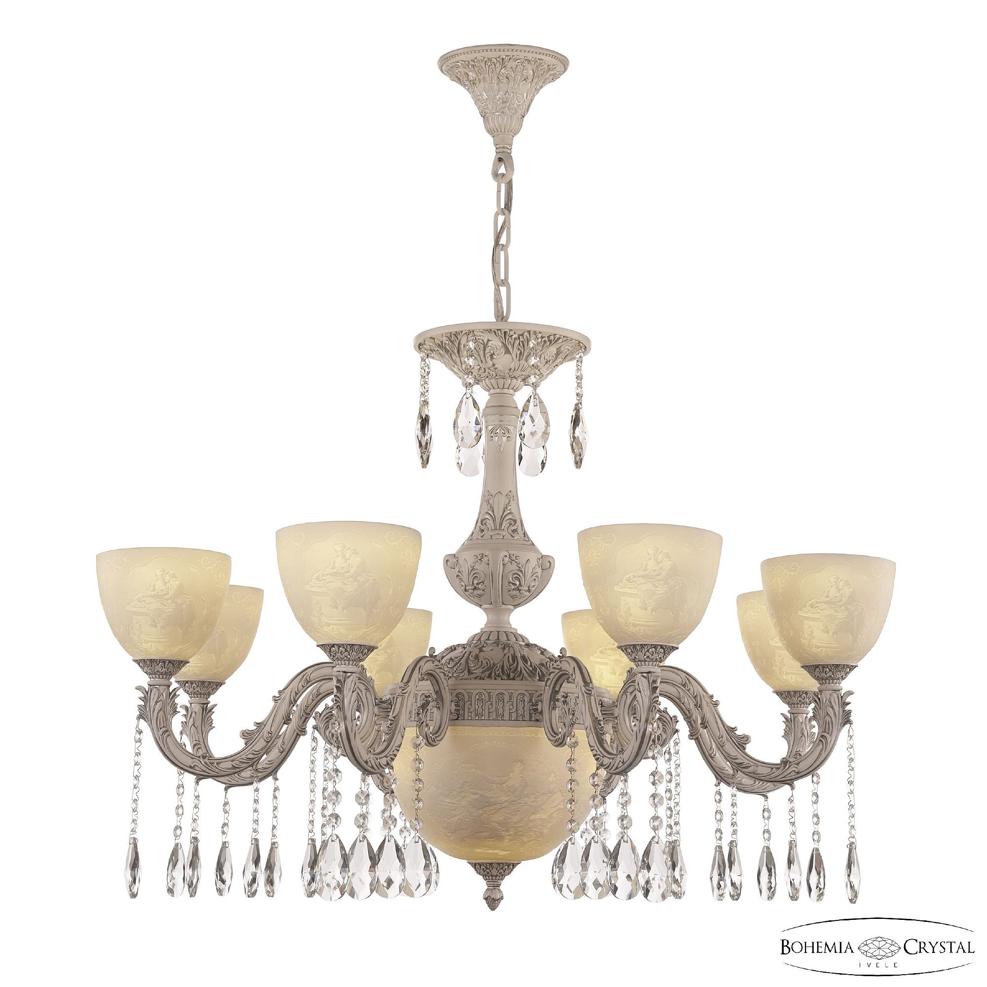 Подвесная люстра Bohemia AL7901 AL79101P/8/250 A WMN P1 U Pair