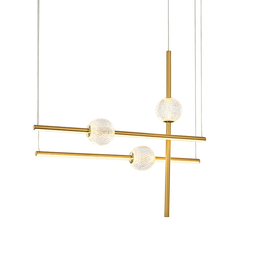 Подвесная люстра Delight Collection MD21001050 MD21001050-3B gold