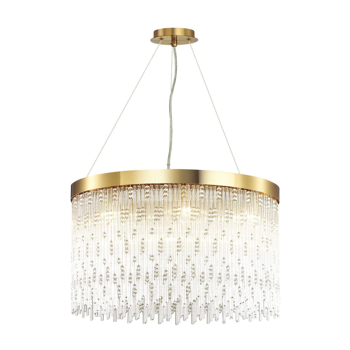 Подвесная хрустальная люстра Refano Odeon Light 4848/8