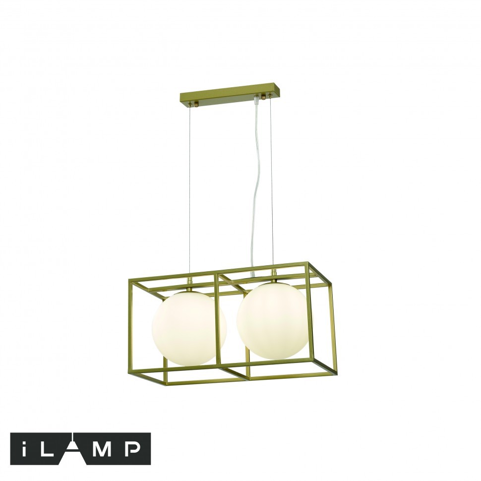 Светильник подвесной iLamp Golden P2484-2 GD