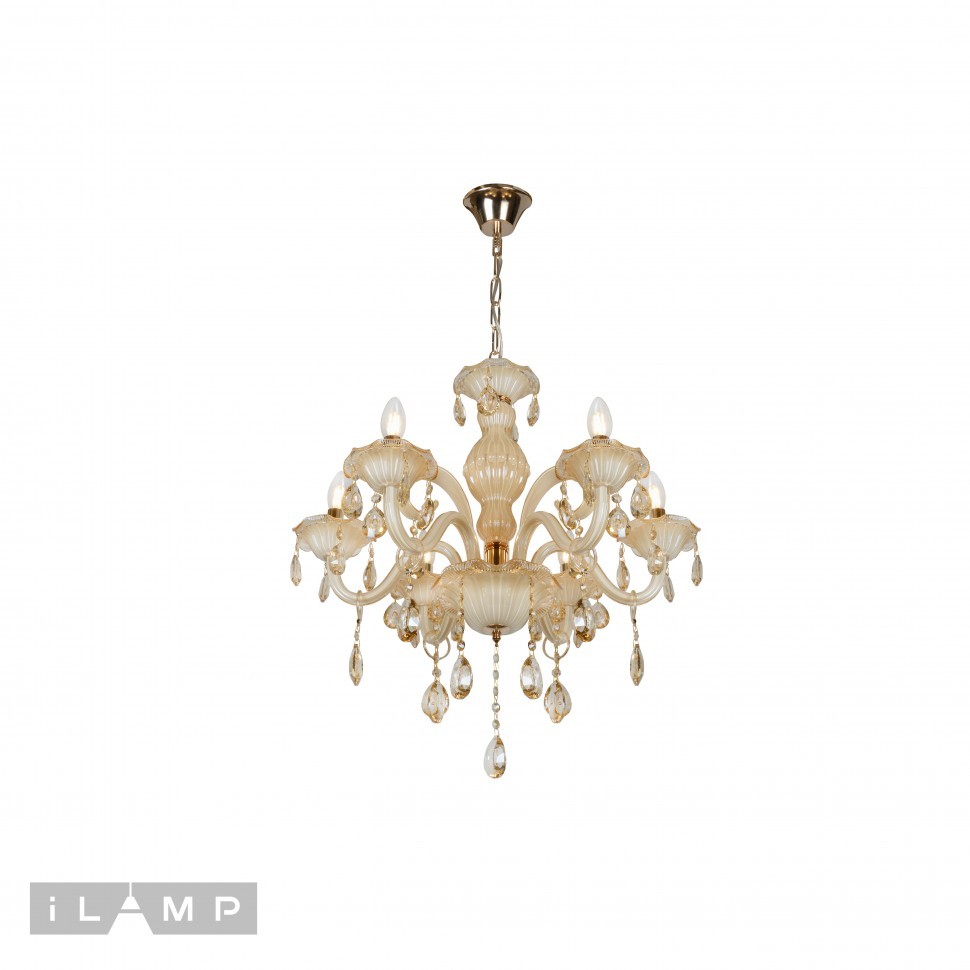 Люстра подвесная Asia iLamp 81072-6 WH