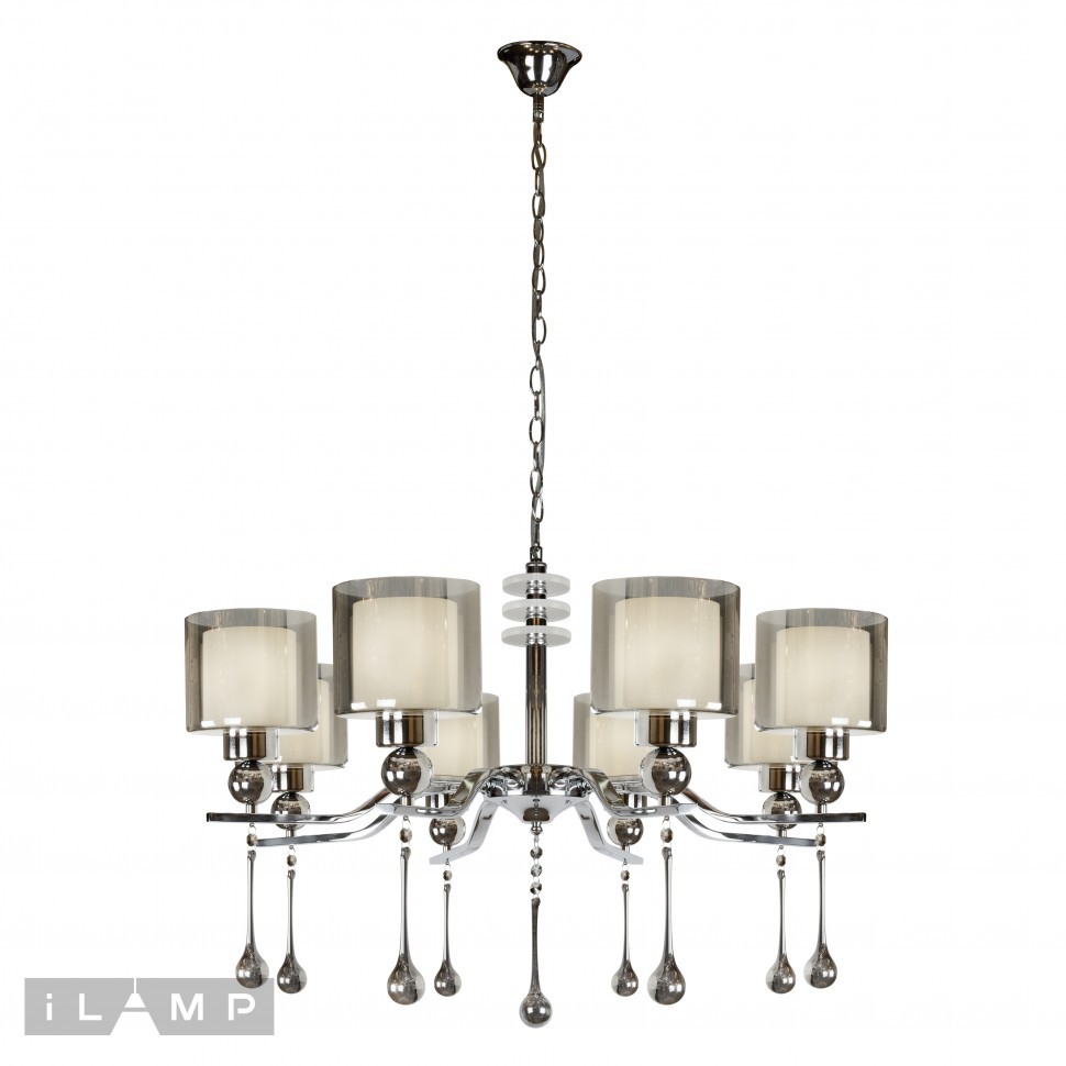 Люстра подвесная Milano iLamp 70291-8 CR