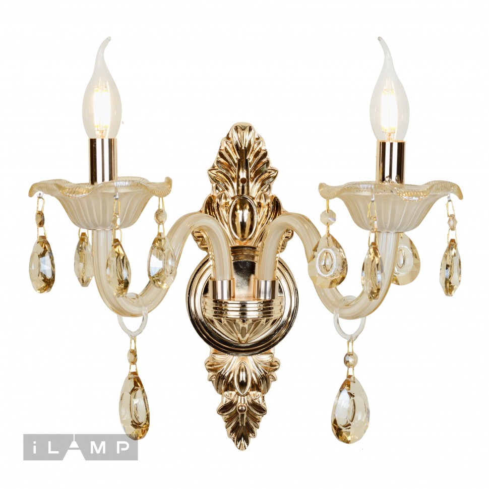 Настенное бра iLamp Asia 81072-2 WH