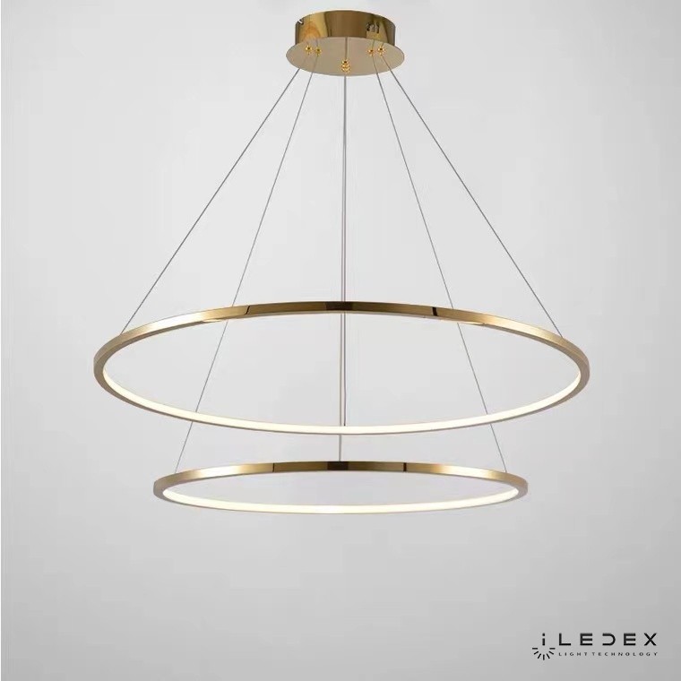 Подвесная люстра ILedex Axis 10112P/2-39W-3000K (6/4) BR