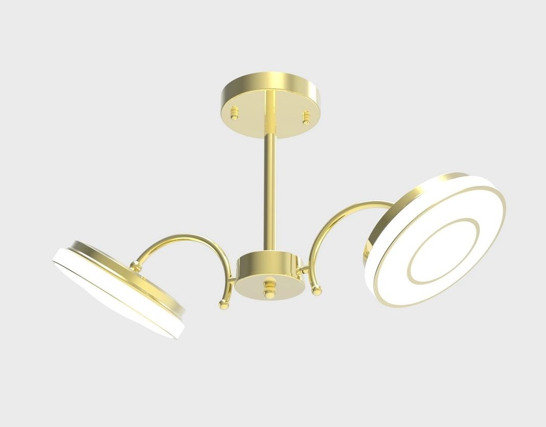 Потолочная люстра Мелодия Света Modern 005-M4-2 GD 000020675