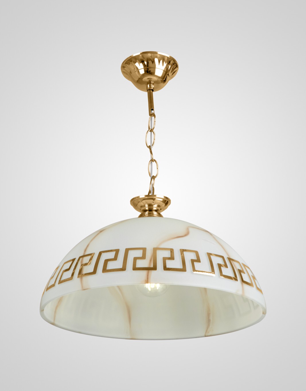 Светильник подвесной Мелодия Света Greece R4001-1P-350 MR+GD 000040377