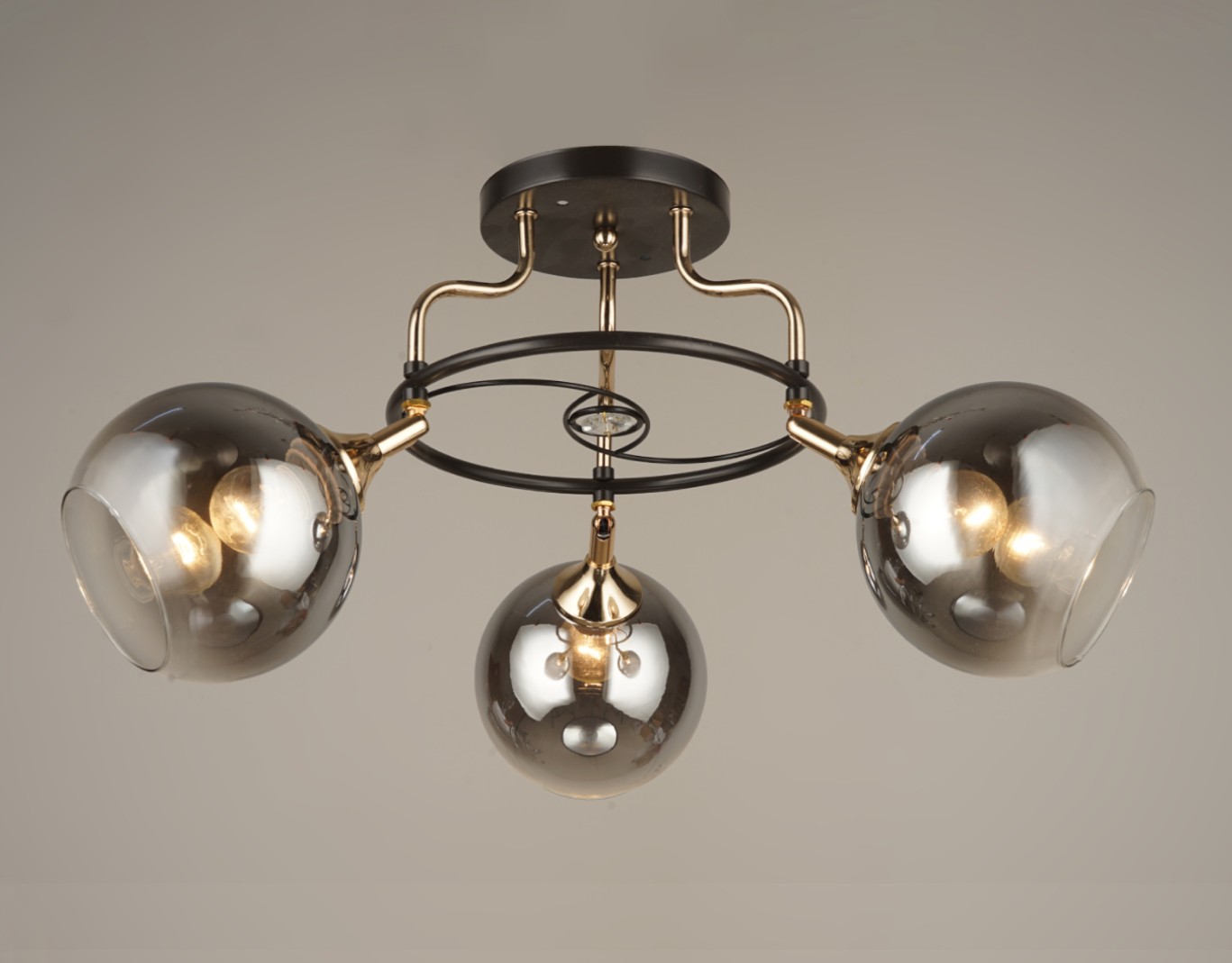 Потолочная люстра Мелодия Света P5517-3 BK+GD 000029976