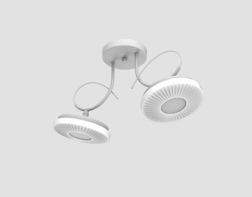 Потолочная люстра Мелодия Света 060-L10-2 WT 000021568