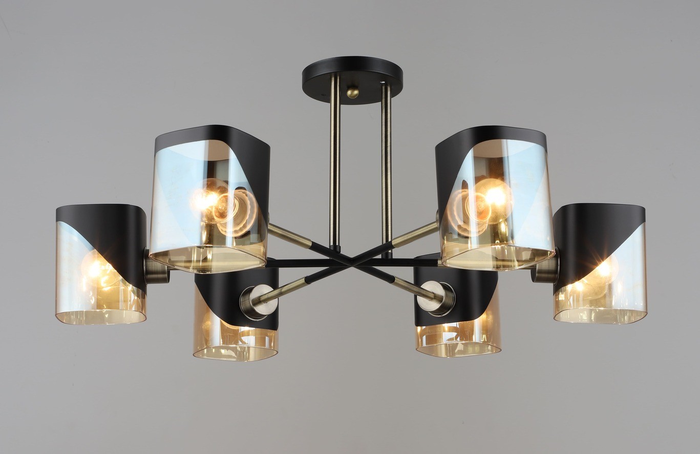 Потолочная люстра Мелодия Света A3105-6 AB 000054529