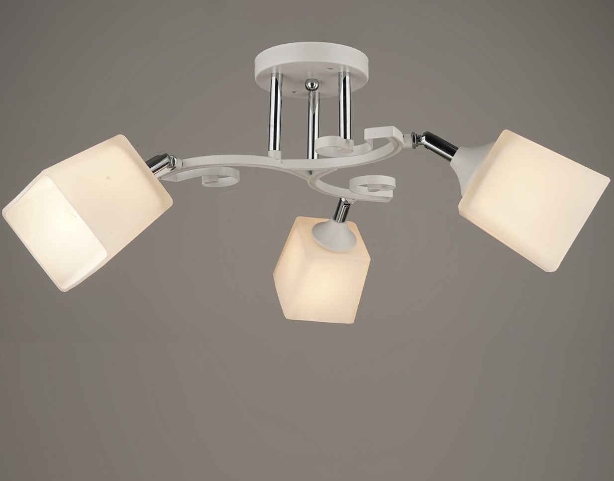 Потолочная люстра Мелодия Света P7054-3 WT+CR 000027993