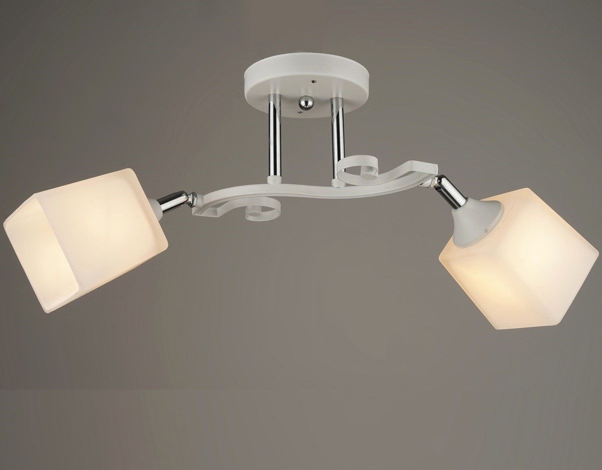 Потолочная люстра Мелодия Света P7054-2 WT+CR 000027992