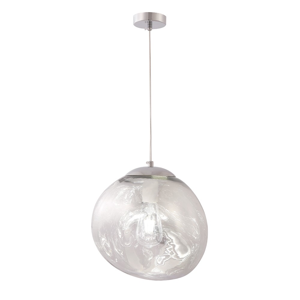 Светильник подвесной Crystal Lux Malaga MALAGA SP1 D280 CHROME