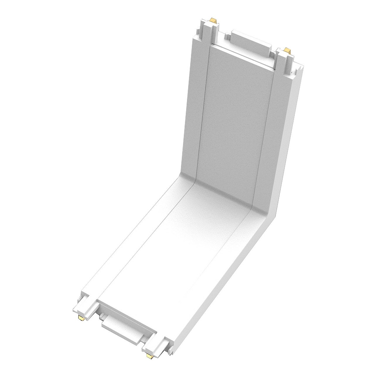 Внутренний L - соединитель (потолок-стена) для ультратонкого магнитного шинопровода 48В, Белый IMEX Ut25 IL.0007.3005 WH