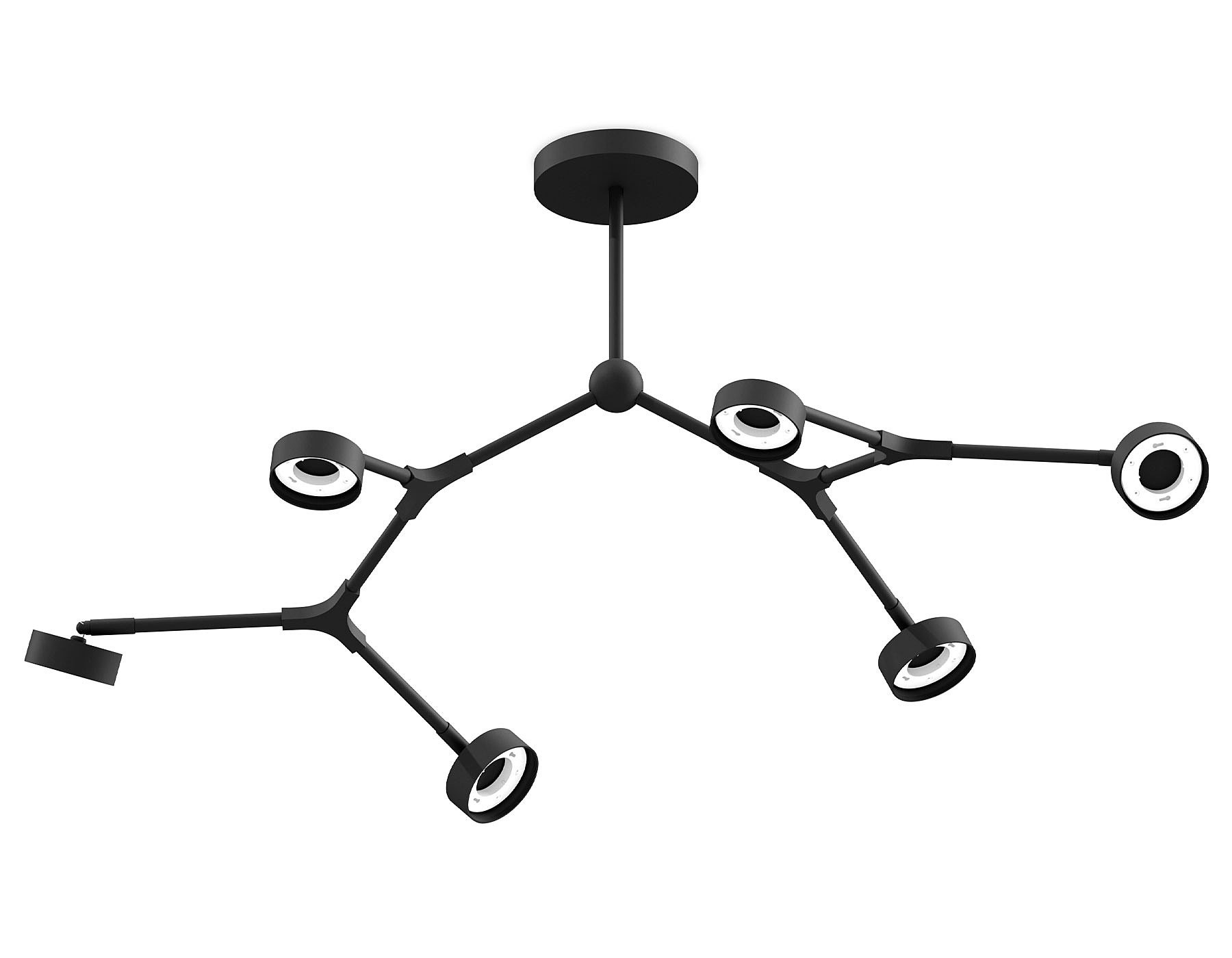 Корпус светильника поворотный для насадок D85 Ambrella DIY Spot C9056