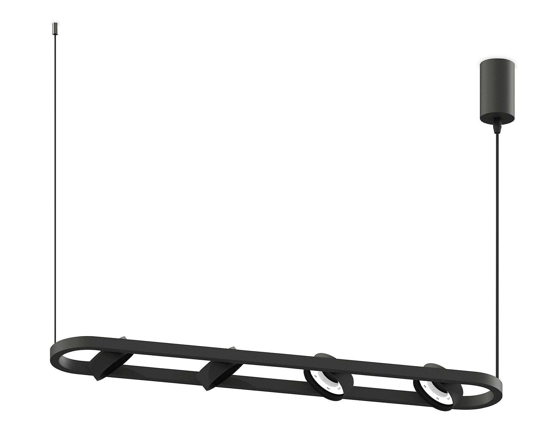 Корпус светильника подвесной поворотный для насадок D85 Ambrella DIY Spot C9164