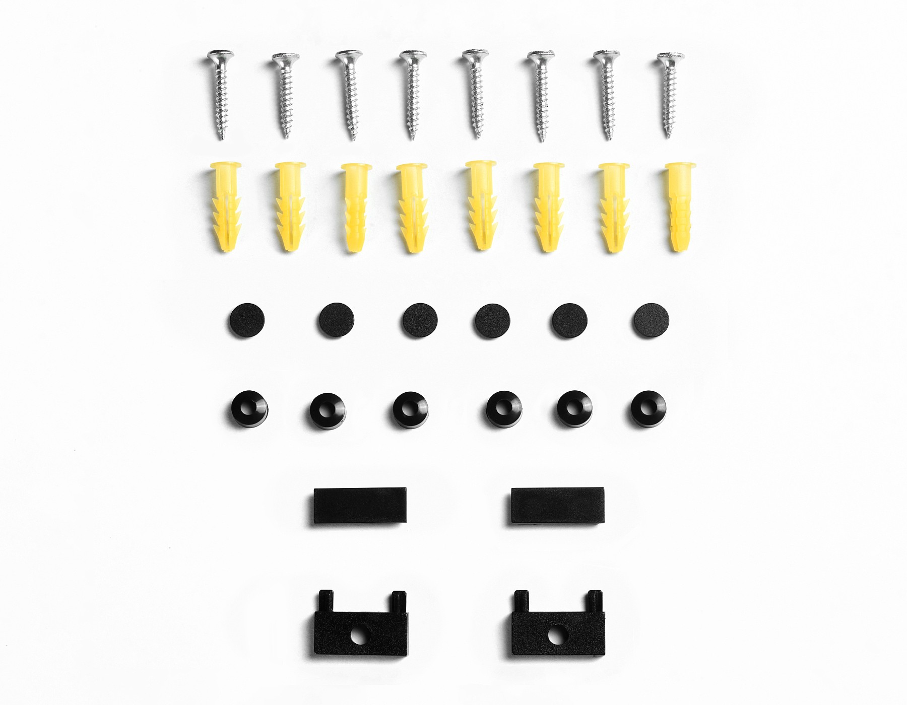 Крепеж монтажный для шинопровода Magnetic Ultra Slim 2м черный Ambrella Track System GV1034