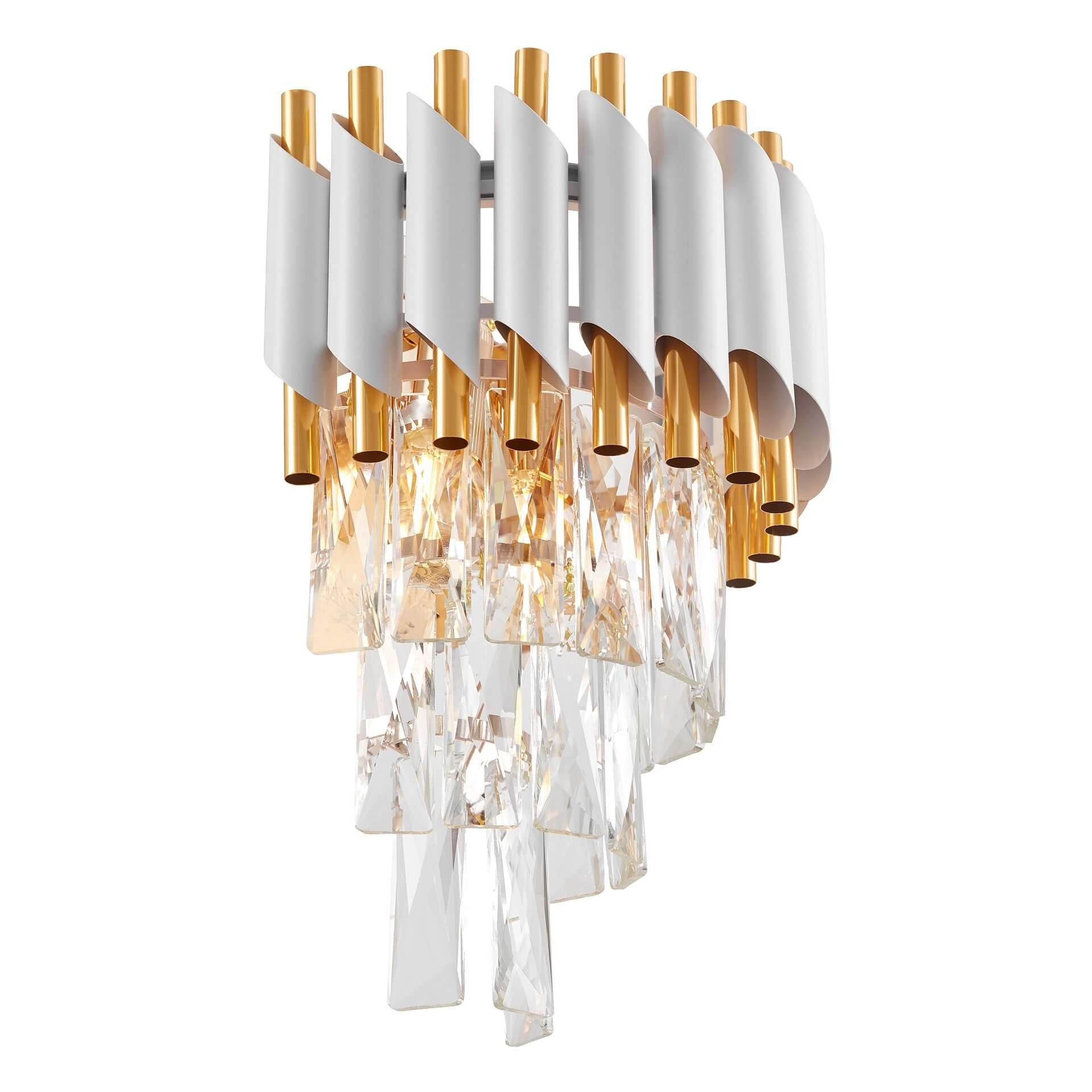 Настенное бра Lumina Deco Funneli LDW 6003-2 WT+F.GD