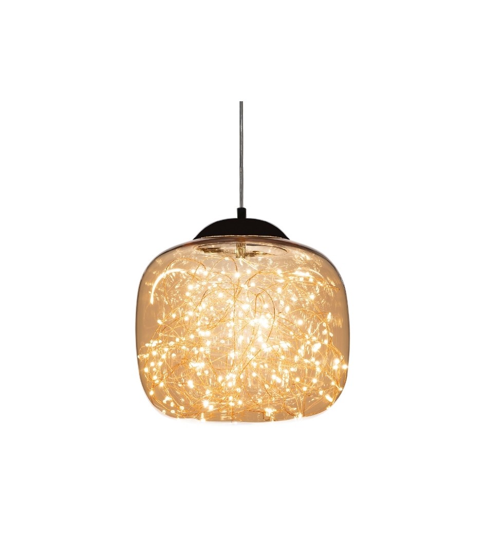 Светильник подвесной Lumina Deco Daisy LDP 6823-300 CHR+AMB