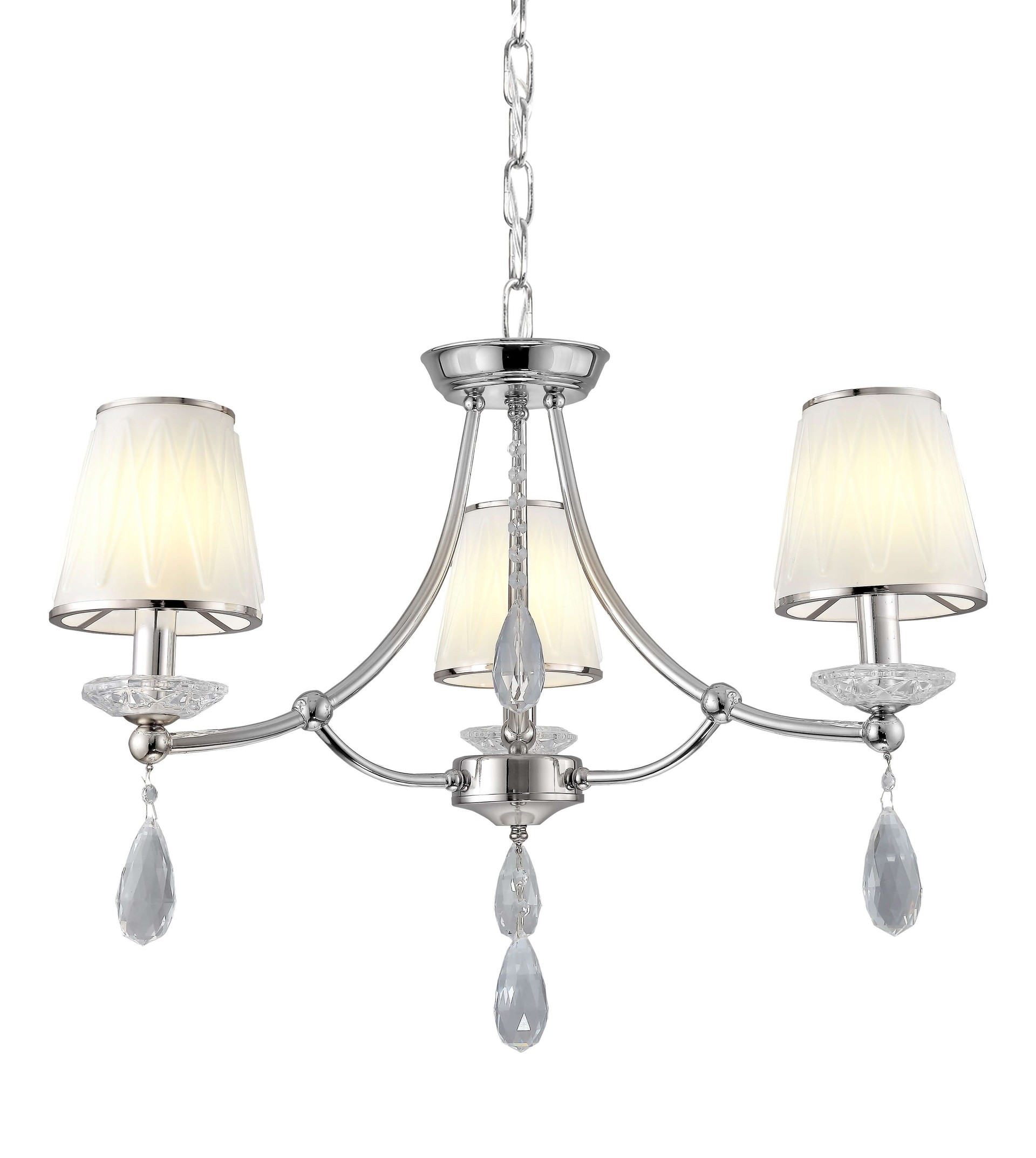 Подвесная люстра Lumina Deco Dominni LDP 9268-3 CHR