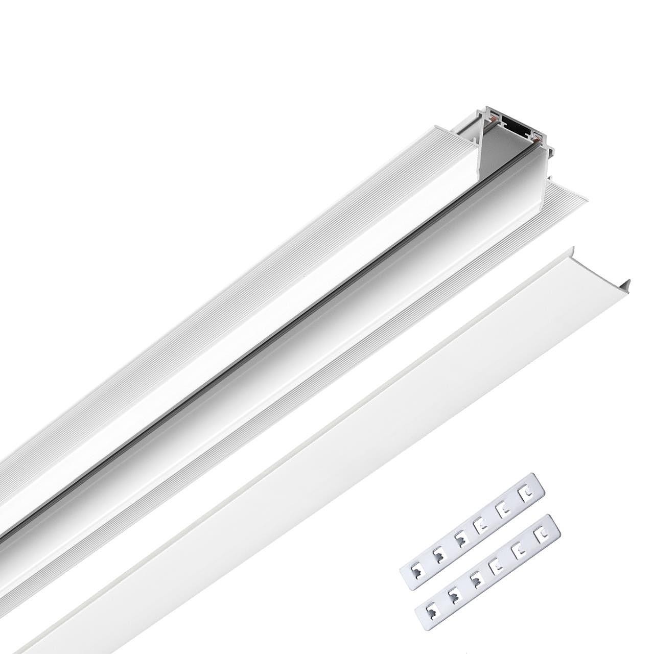 Низковольтный шинопровод для встраиваемого монтажа в ГКЛ, длина 2м Novotech Smal 135200