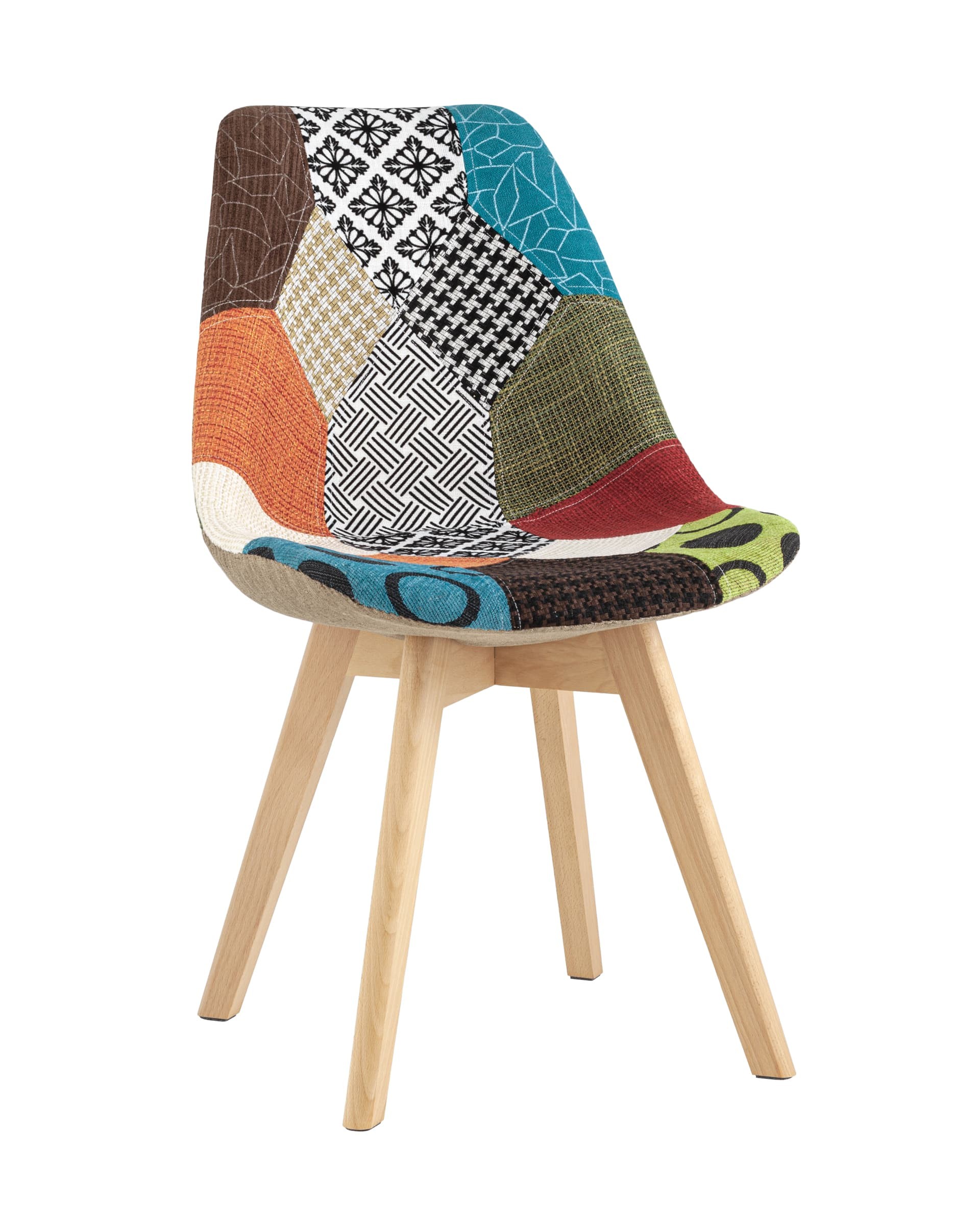 Обеденный стул Stool Group Frankfurt Y863 patchwork