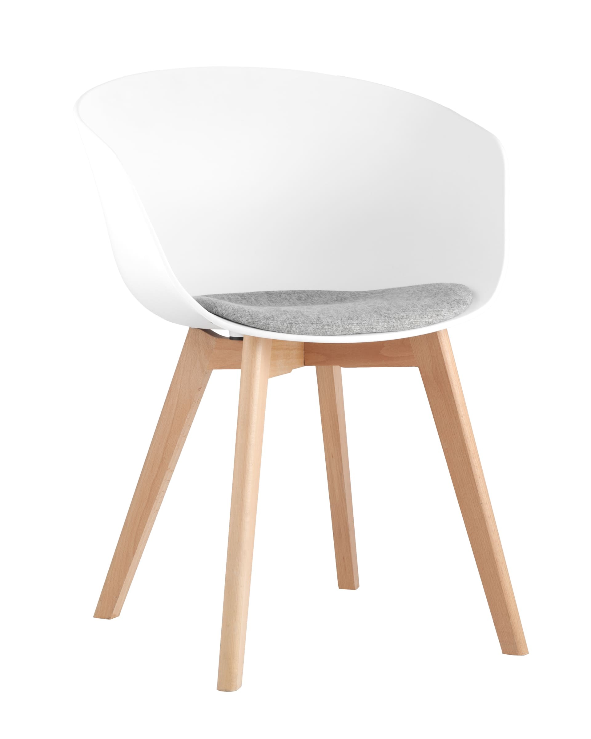 Обеденный стул Stool Group Libra 8320F WHITE+LIGHT GREY