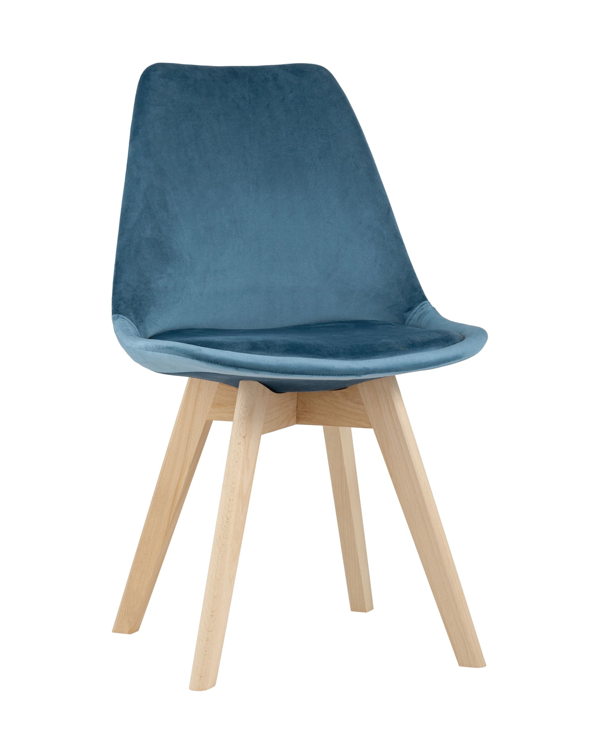Обеденный стул Stool Group Frankfurt Y863 velvet dark blue
