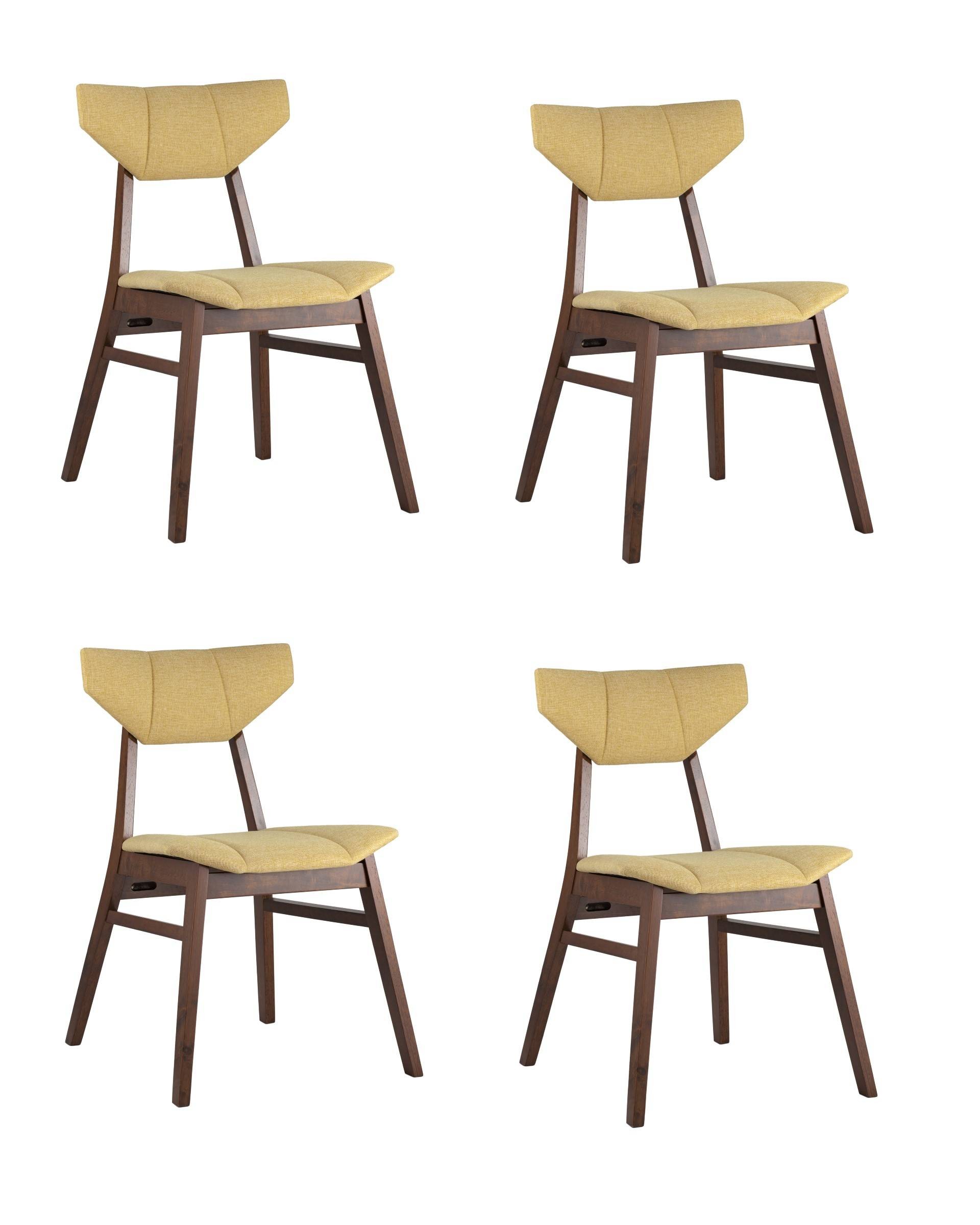 Комплект стульев Stool Group Tor LW1903 BZ-14 YELLOW-KOROB4