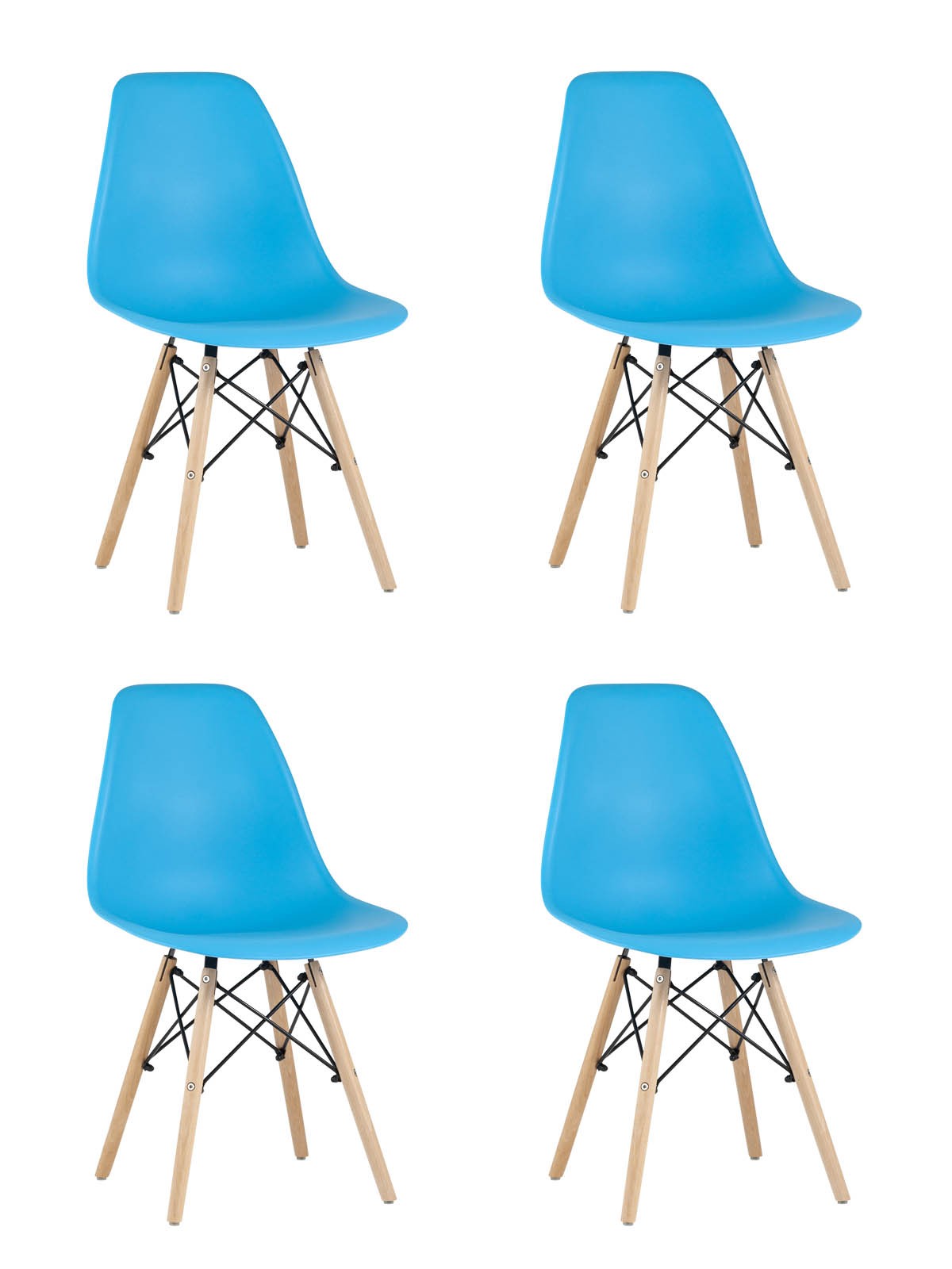 Обеденный стул Stool Group Style DSW Y801 aqua X4