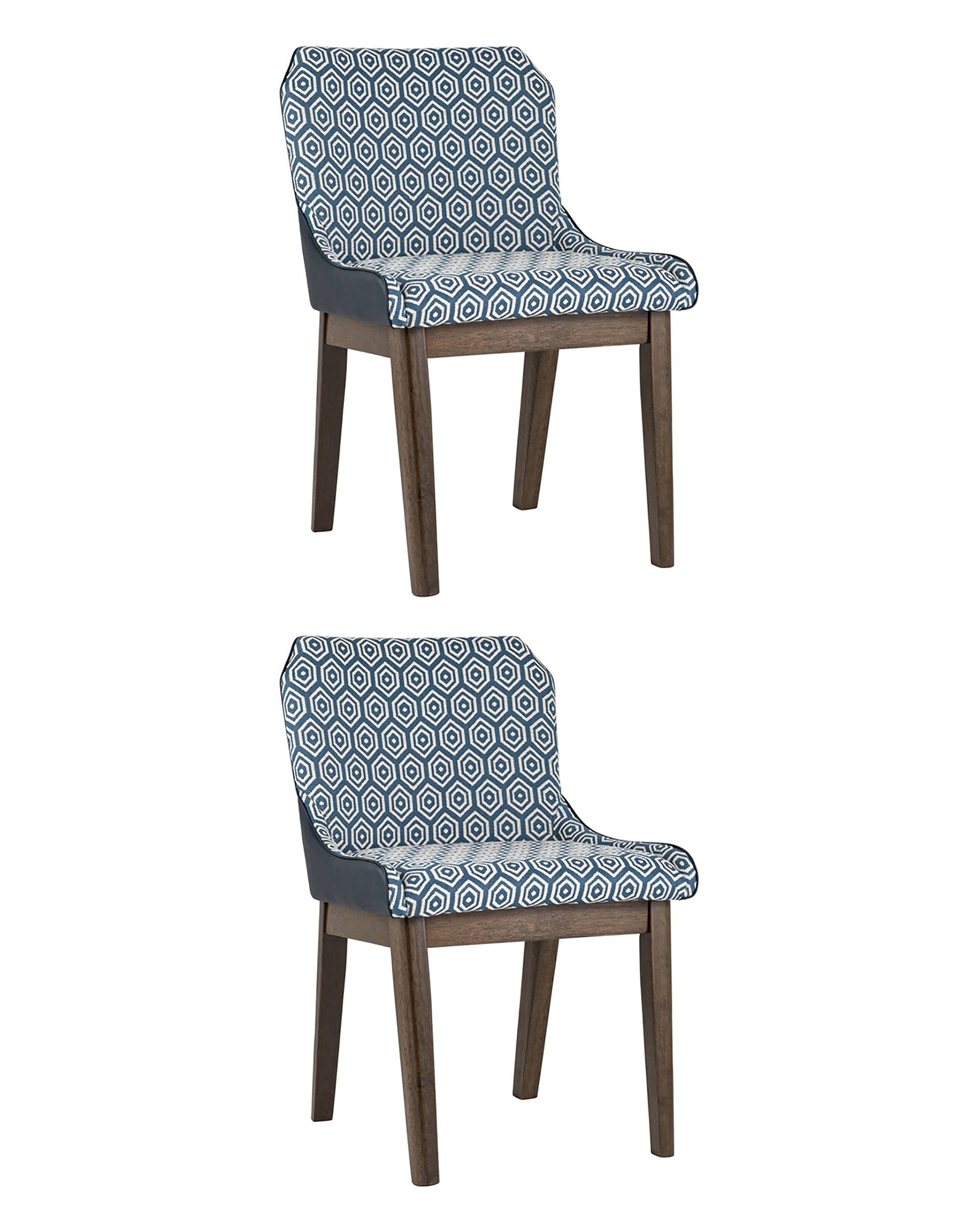 Комплект стульев Stool Group NYMERIA LW1810 G801-25 + PU NAVY BLUE X2