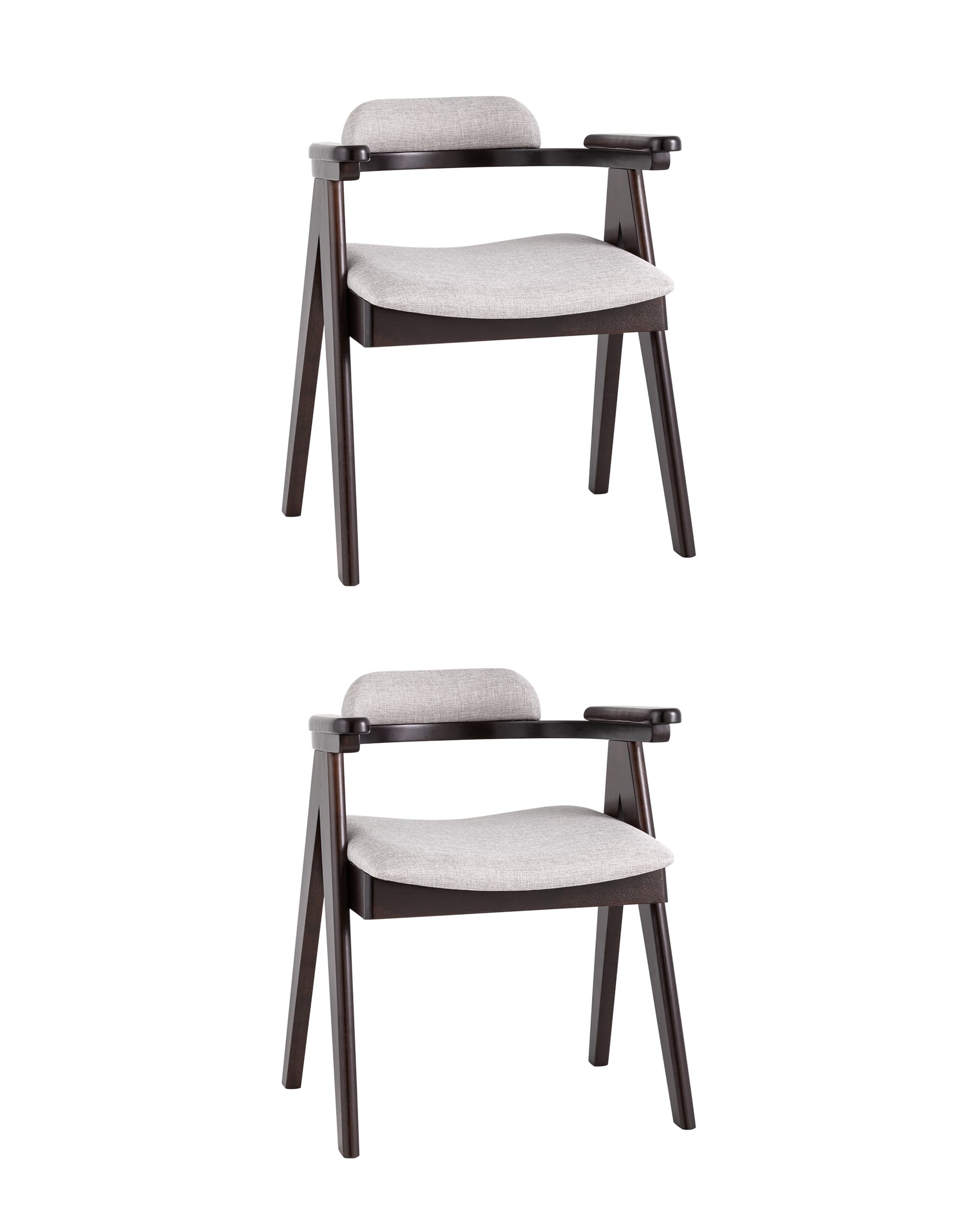 Комплект стульев Stool Group OLAV MH32015 BZ-10 LIGHT GREY KOROB2