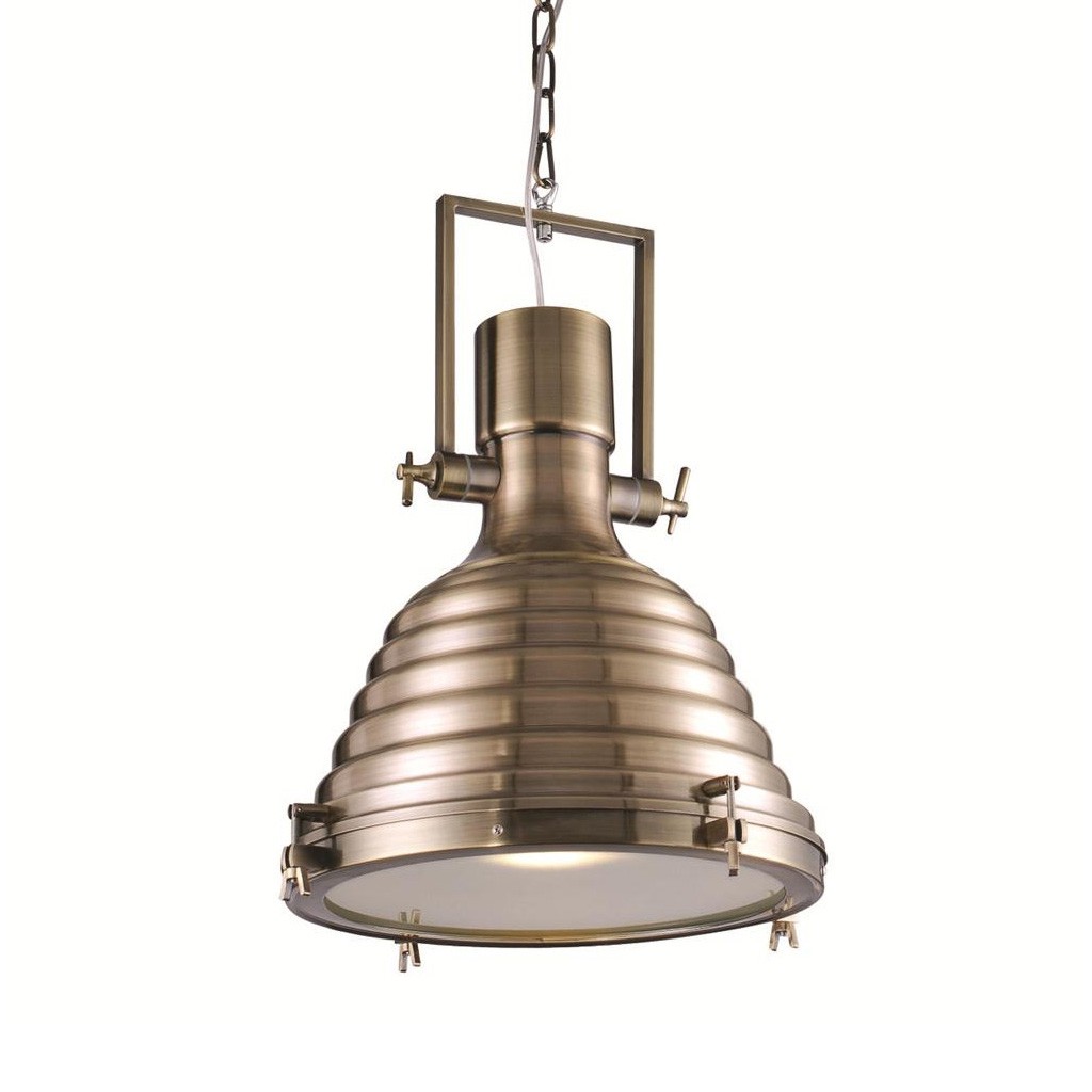 Светильник подвесной Delight Collection Loft KM049P-1M brass