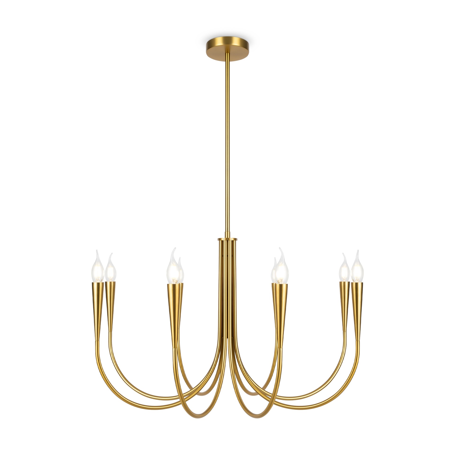 Люстра на штанге Freya Branches FR5253PL-08BS