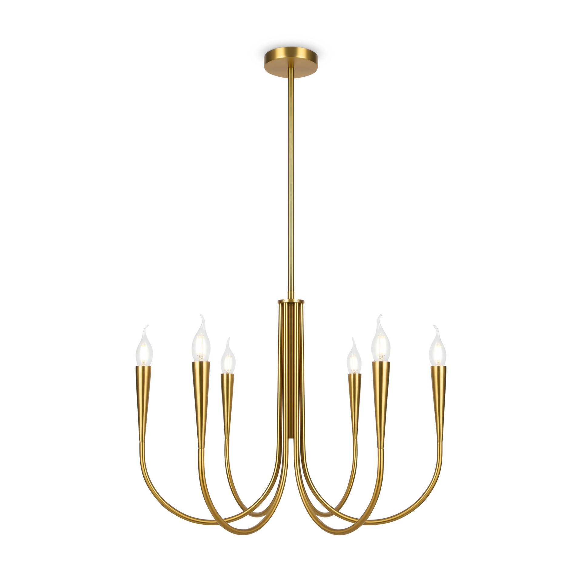 Люстра на штанге Freya Branches FR5253PL-06BS