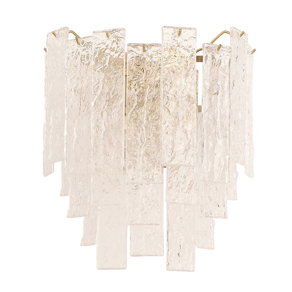 Настенное бра Crystal Lux Ricardo RICARDO AP3 BRASS