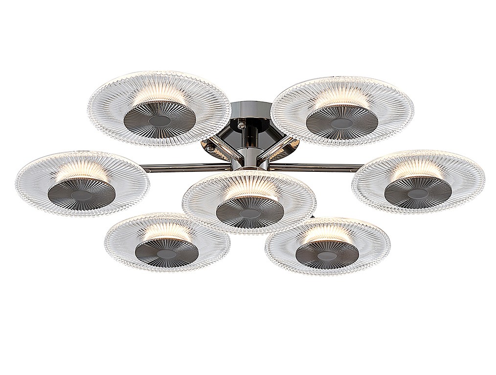 Потолочная люстра Newport 4540 4547/PL black glossy