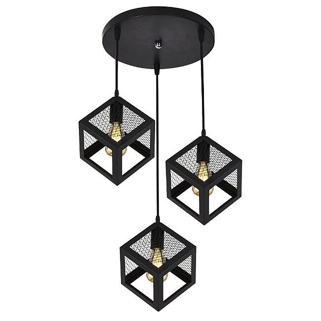 Светильник подвесной Seven Fires Biern SF4039/3P-BK