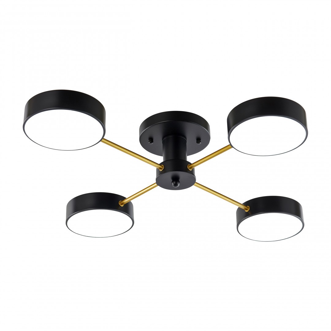 Потолочная люстра Arte Milano Ferrara 252006/4 Bk/Bk